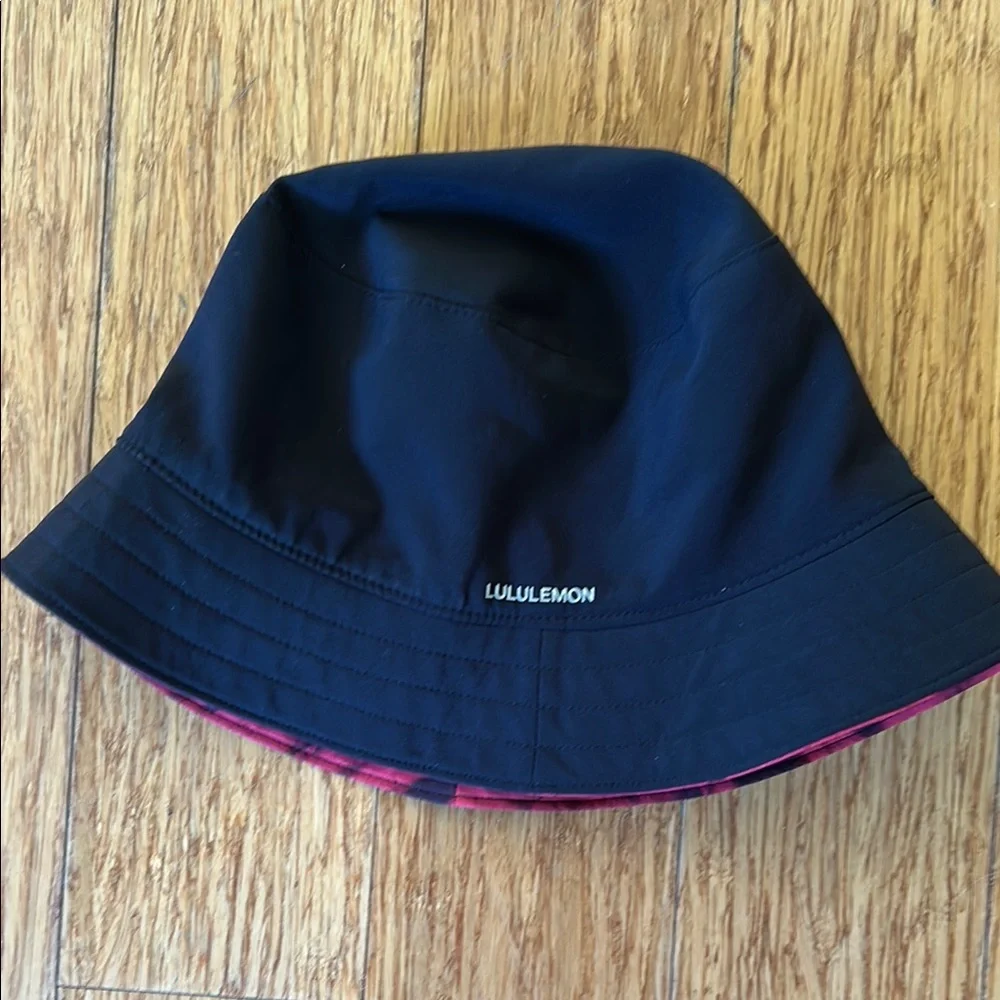 Lululemon Red Tie-Dye Bucket Hat